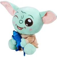 SIMBA Plüschfigur Star Wars Grogu mit Eidechse, 25 cm