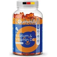 Gummily® Kinder Kalzium Vitamin D3 Gummibärchen, 180 g