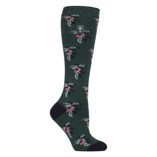 Lange Gummistiefelsocken für Frauen | Florale Gummistiefelsocken
