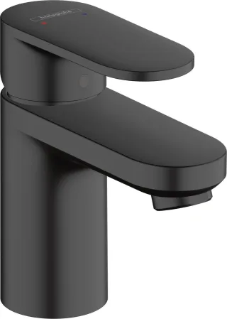 Hansgrohe Waschtischmischer 70 Vernis Blend ohne Ablaufgarnitur Mattschwarz,71509670 71509670
