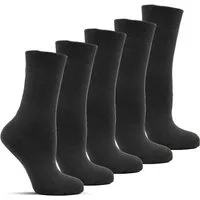 Frostfighter Thermosocken Wintersocken ohne Gummi für Damen (6 Paar) Anitipilling Innenfutter, Vollfrottee Innenfutter