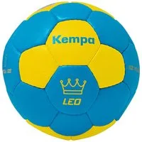Kempa Handball Leo (strapazierfähiger Trainingsball) blau/gelb - 1 Stück