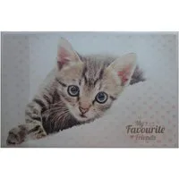 Livepac Office Schreibtischunterlage Schreibtischunterlage 38,5x58,5cm / mit Katze
