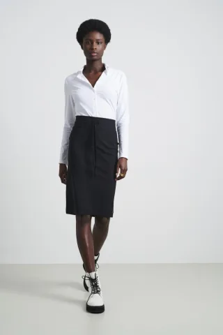 Jane Lushka - Blouse Betty Easy Wear Technical Jersey white - Gr. - XS