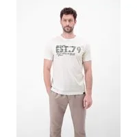 LERROS T-Shirt T-Shirt aus Baumwolle mit Brustprint