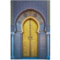 Reinders! Poster Goldene Tür Orientalisch - Stilvoll - Farbenfroh - Köningspalast Fez, (1 St)