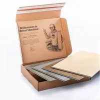 Mega-Holz Designboden Klickvinyl in Holzoptik PREMIUM PVC Vinylboden mit Trittschalldämmung, Packung, 1 Packung = 6 Dielen, Wasserfest und für Fußbodenheizung & Feuchträume geeignet (Muster)