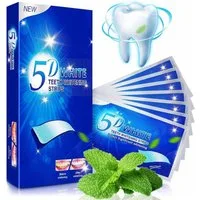 P-Beauty Cosmetic Accessories White Stripes Zahnweiß Zahnaufhellungstreifen Weiße Zähne Bleaching 5D, Bleaching