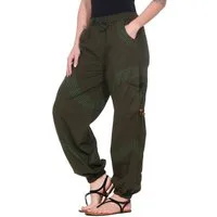 KUNST UND MAGIE Haremshose Kunst und Magie Unisex Goa Pluderhose in klassischen Farben
