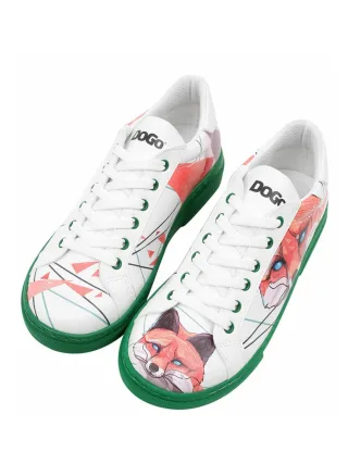 DOGO Sneaker "Ace Low-Top Sneaker Best Of Tweety And Sylvester Black Damen" Handgefertigt