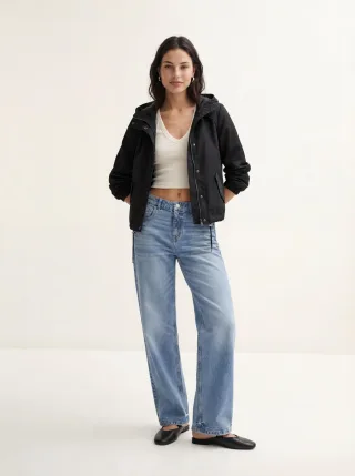 VERO MODA - VMZOA SHORT PARKA NOOS Black - Gr. - S