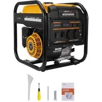 maXpeedingrods Stromerzeuger MXR4800, 3,8 in kW, 3800W Inverter Stromerzeuger Benzin for Outdoor