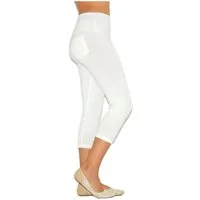 YESET 3/4-Leggings 3/4 Capri Leggings hoher Bund mit Taschen Hose Yoga Sport Fitness mit Taschen