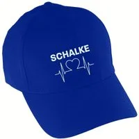 multifanshop Baseball Cap Schalke - Herzschlag - Mütze