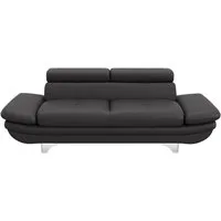 COTTA 2-Sitzer Enterprise, Big-Sofa, mit Armteilverstellung & Kopfteilverstellung