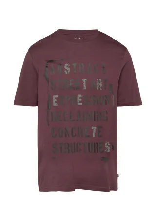qs - T-Shirt lila - Gr. - XXL