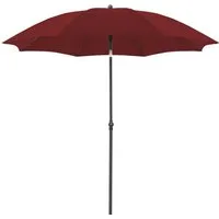 doppler® Sonnenschirm ACTIVE, Rot, Ø 210 cm, Stahl, höhenverstellbar, Polyesterschirm