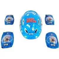 PAW PATROL Kinderfahrradhelm Deluxe, Skye Marshall Chase Rubble, Gr. 52-56 cm TÜV/GS