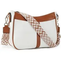TAN.TOMI Umhängetasche Handtasche Damen mittelgroß Schultertasche Crossbody Bag, Damenhandtasche Mehrere Fächertaschen