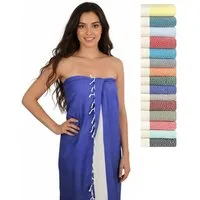 furora HOLIDAY Saunatuch Saunahandtuch Saunatuch Damen + Herren, Hamamtuch groß 100x200 XXL