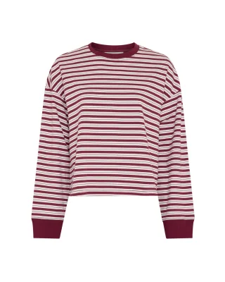 msch copenhagen - MSCHMonde Krestiane Pullover STP Egret Rhododend - Gr. - S
