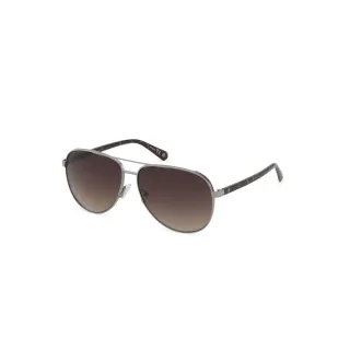 Graue Metallsonnenbrille