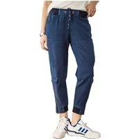 Freeman T. Porter Cargohose Celine Jazz peacoat Elastikbund mit Tunnelzug - leichte sommerliche Hose