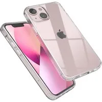 EAZY CASE Handyhülle Crystal Clear Case für Apple iPhone 13 Mini 5,4 Zoll, Schutzhülle Kameraschutz Silikonhülle Transparent Handyhülle Slimcover