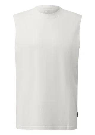 qs - T-Shirt creme - Gr. - M