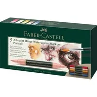 Faber-Castell Buntstift Faber-Castell Aquarellmarker Albrecht Dürer 5er Etui Portrait
