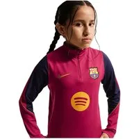 Nike Sweatshirt Nike Performance FC Barcelona Strike Drilltop Kids Polyester