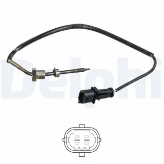 Delphi Abgastemperatursensor Fiat Doblo Linea 1,3
