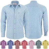 German Wear Trachtenhemd GW120x Trachtenhemd Langarm hemd Trachtenmode Hemd