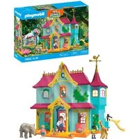 Playmobil® Kunterbunte Tiervilla (71852), Animals & Friends Konstruktions-Spielset, (162 St), Made in Germany