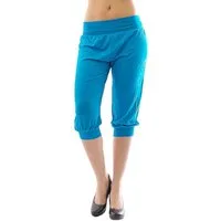SYS Haremshose Harem Harems Aladin Hose Capri 3/4 hoher Bund Leggings Baggy
