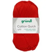 Gründl 50 Gramm Gründl Cotton Quick Uni Farbauswahl Häkelwolle