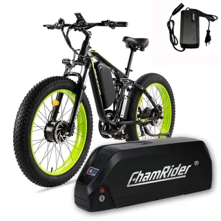 [EU Direct] Chamrider Polly A 48V 22.5Ah 1080Wh Downtube Electric Bike Battery - Powered by Premium 4500mAh 21700 Li-ion