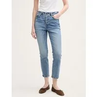TOM TAILOR Denim Straight-Jeans Jeanshosen TTLOTTE SLIM STRAIGHT Jeans mit High Waist