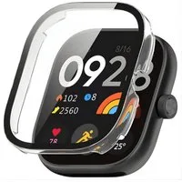 SmartUP Smartwatch-Hülle für Xiaomi Redmi Watch 5 Schutzglas Panzerfolie Display Case Cover 9H 2,1, 360 Grad Schutz, präzise Aussparungen