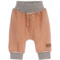 La Bortini Schlupfhose Baby Hose Pumphose aus Musselin Babyhose unisex für Neugeborene luftig, sommerlich, weich, 44 50 56 62 68 74 80 86