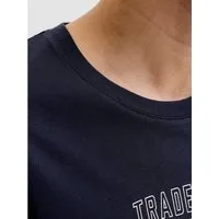 Jack & Jones PlusSize T-Shirt JJELOGO TEE SS O-NECK 2 COL AW26 SN PLS aus reiner Baumwolle, mit geradem Abschluss am Rumpf, in Plus Size