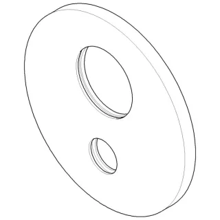Dornbracht Platte UP-WFB chrom 091102068-00 10 mm Chrom