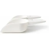 TUPPERWARE Backschaufeln Mehlschaufeln (2) weiß Mehl Zucker Backen
