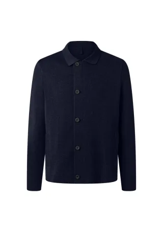 MAERZ Muenchen - Strickjacke Knopf 1/1 Arm navy - Gr. - 56
