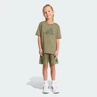 adidas Sportswear Trainingsanzug SPORT SEASONALS KIDS CAMO SPORT SET (1-tlg)