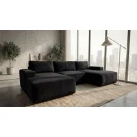 A&J MöbelLand GmbH Ecksofa EINAR mit Schlaffunktion, Bonellfederkern und Bettkasten, TOP ANGEBOT!