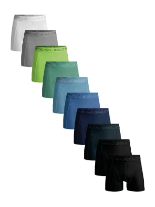 Muchachomalo Herren Boxer Shorts - 10er Pack - Herren Unterwäsche