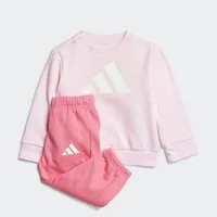 adidas Sportswear Trainingsanzug I BL FL JOG 240 (2-tlg), für Babys, mit 2 Teilen, aus Baumwolle und Polyester