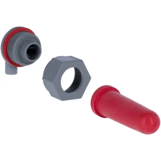 Kerbl Standard-Ventil 149 + Super-Sauger 147 grau - 14276