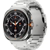 SmartUP Smartwatch-Armband für Samsung Galaxy Watch Ultra 47mm Edelstahl Titan Metall Ersatzband, kompatibel mit allen Galaxy Watch Ultra Modellen